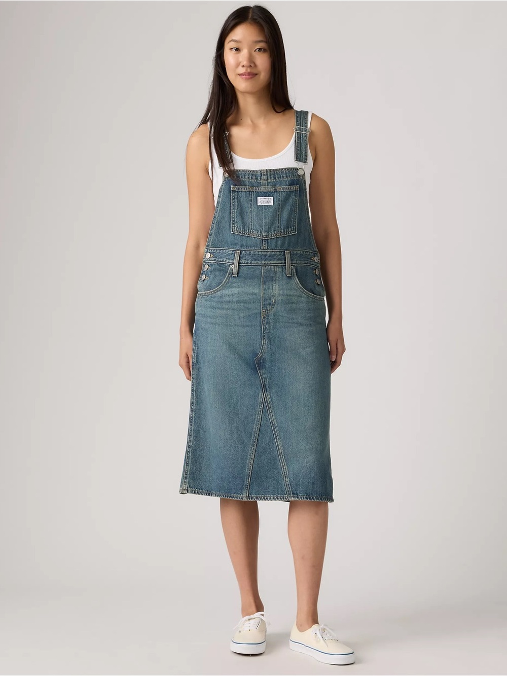 Levi Strauss NWT Deconstructed Midi Skirtall